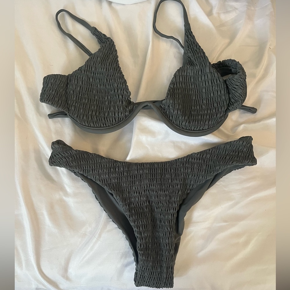 Zaful grey bikini